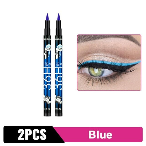 Black Liquid Eyeliner Waterproof Eyeliner Pencil 36h Long-lasting