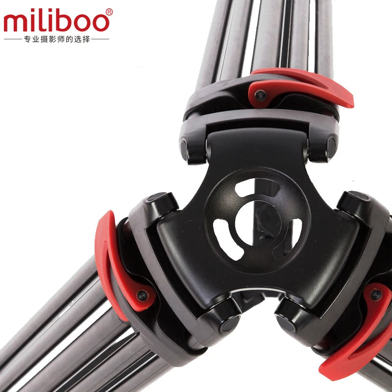 miliboo MTT609A Professional Heavy Duty Hydraulic Head Ball DSLR/Camera Tripod/Stand/support/bracket for Video  Load 15 kg Max